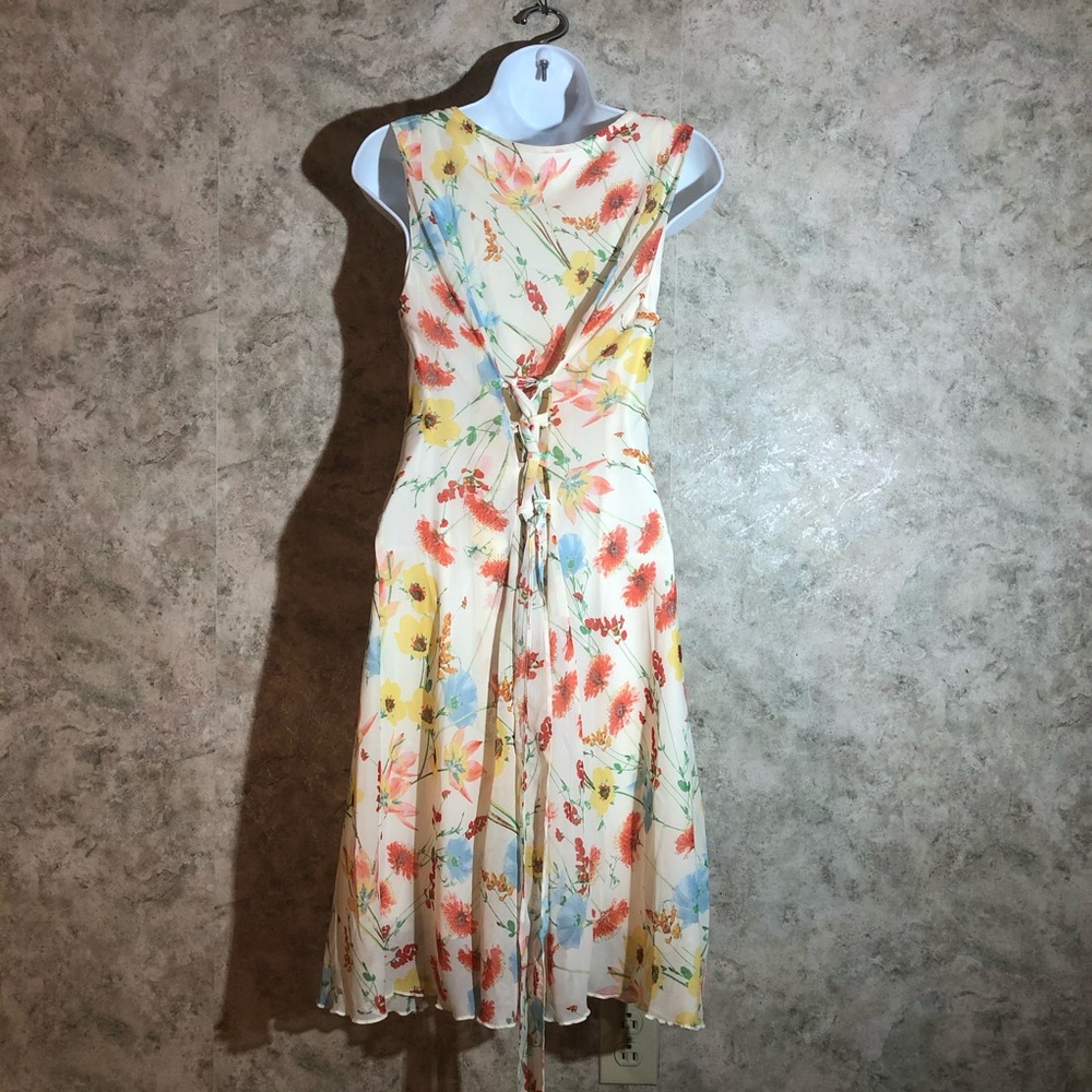 Robbie Bee Ruffle-Front Braid-Back Dress - Picture 10 of 16